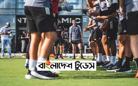 অভিষেক ম্যাচে মেসিকে শুরুর একাদশ  নিয়ে কোচের বক্তব্য