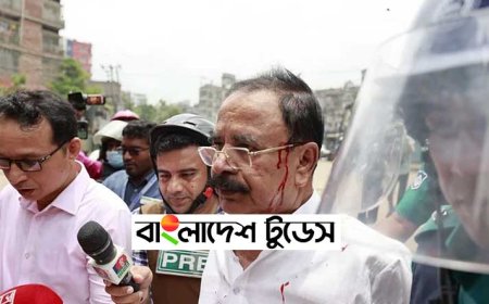 ধোলাইখালে পুলিশ-বিএনপি সংঘর্ষ, গয়েশ্বর গুলিবিদ্ধ