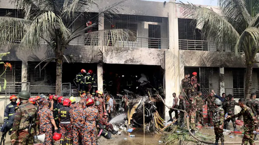 উত্তরার মাইলস্টোন স্কুলে বিমান বিধ্বস্ত: নিহত ২৭, আহত ১৭১